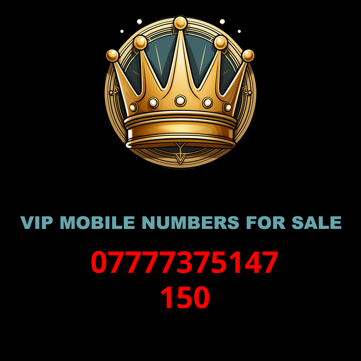 Buy Elite Mobile Numbers:07777375147 - High-End Fancy Numbers for Professionals Image