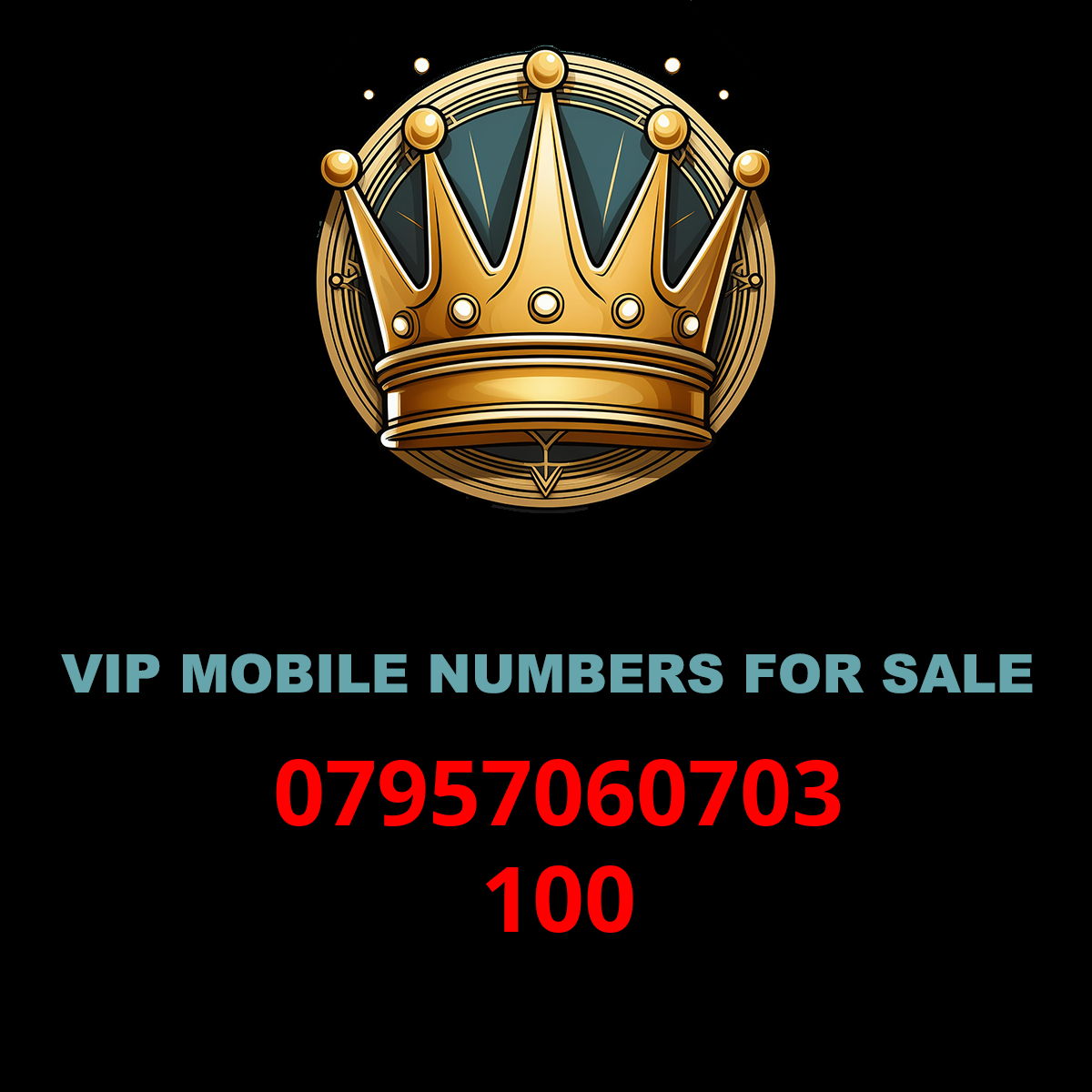 Platinum VIP Mobile Numbers:07957060703 - The Ultimate Choice for Luxury Image