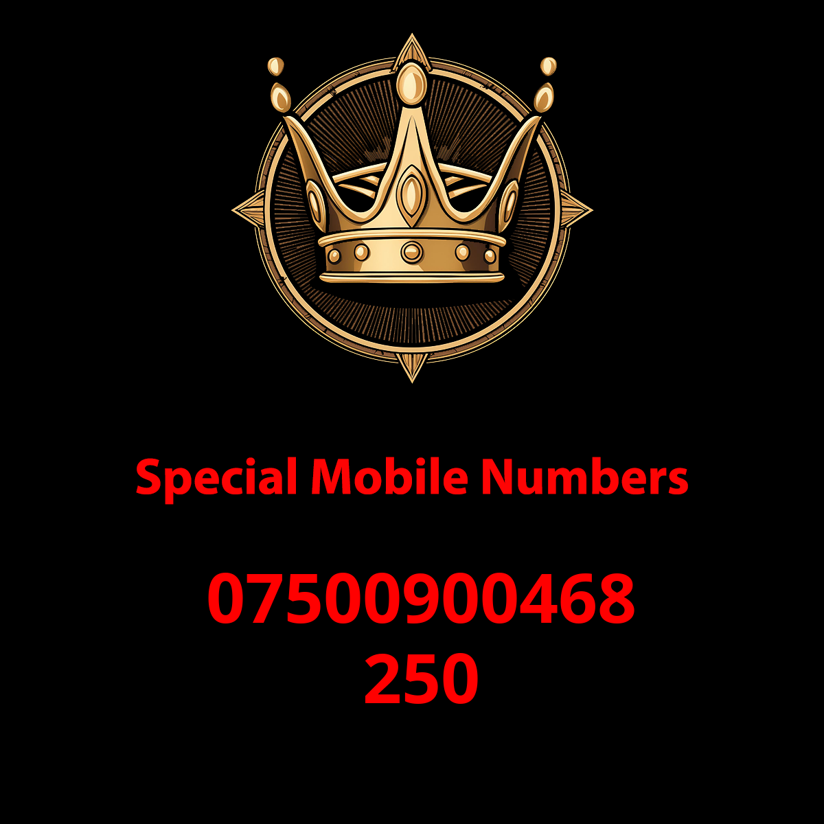 VIP Phone Numbers in the UK:07500900468 - Prestige, Class, and Luxury at Your Fingertips Image