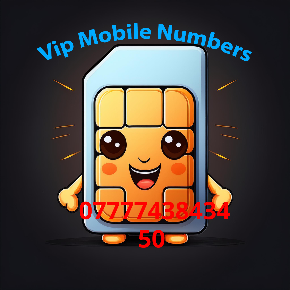 VIP Phone Numbers: 07777438434 - Prestige at Your Fingertips Image