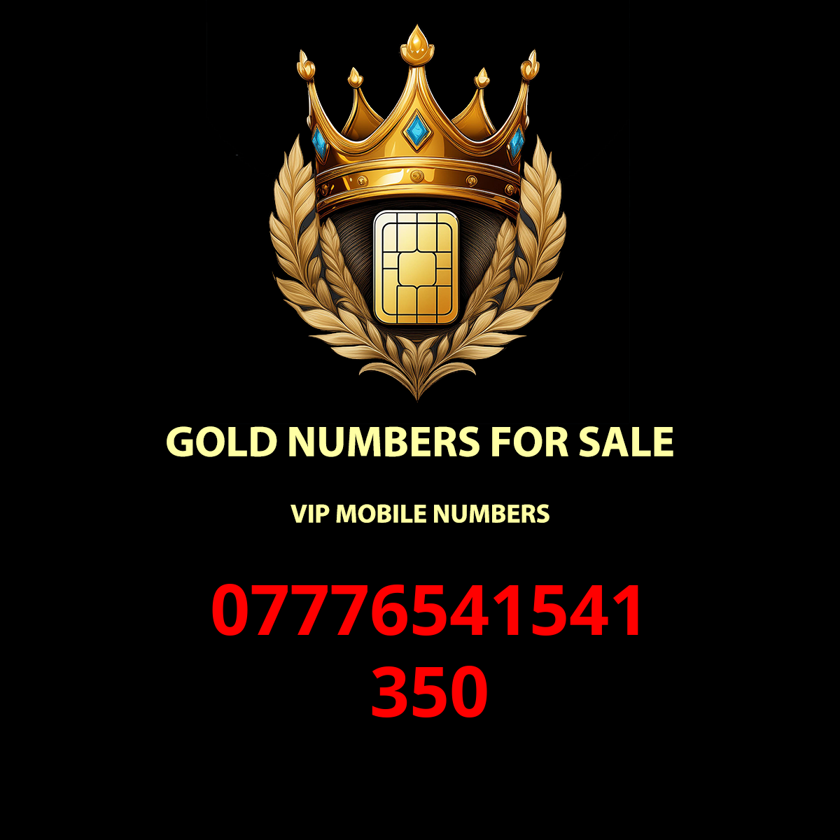 VIP Mobile Identity:07776541541 - Secure a Prestigious Number Today Image